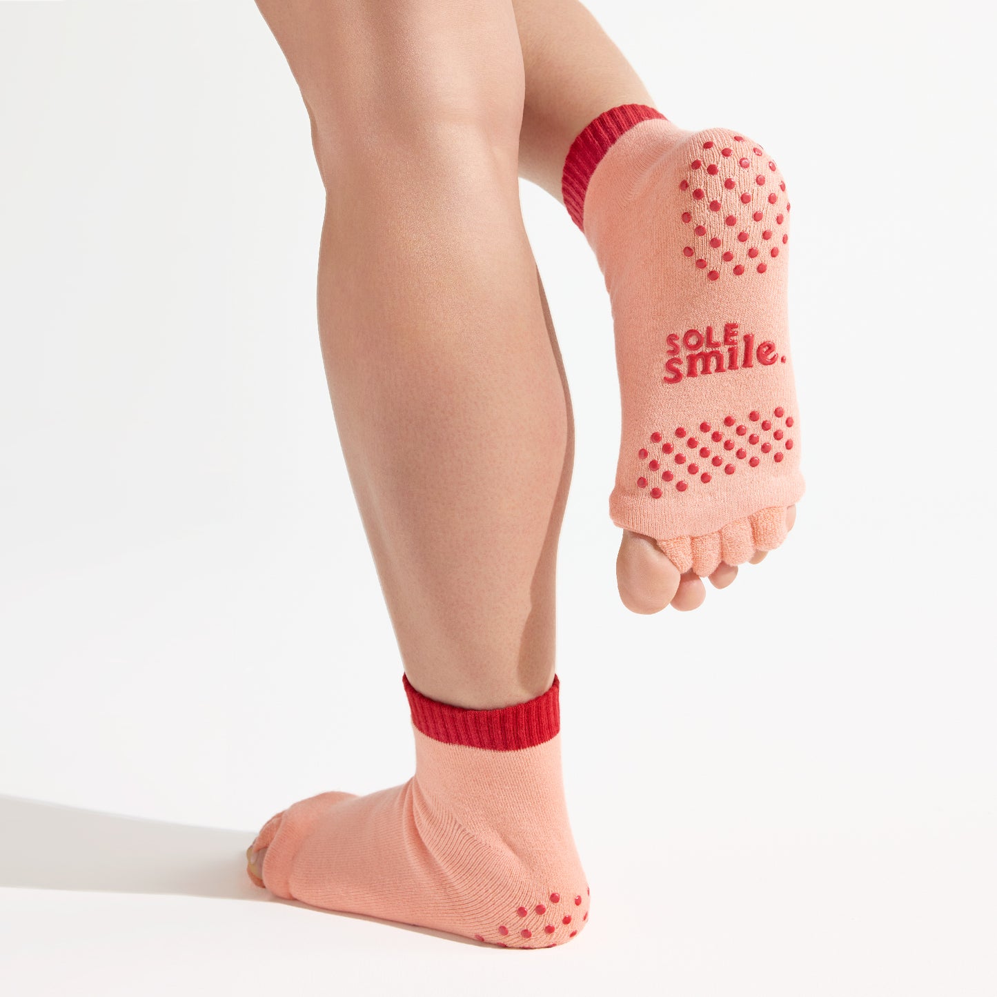 Active Toe Separator Socks - Ember