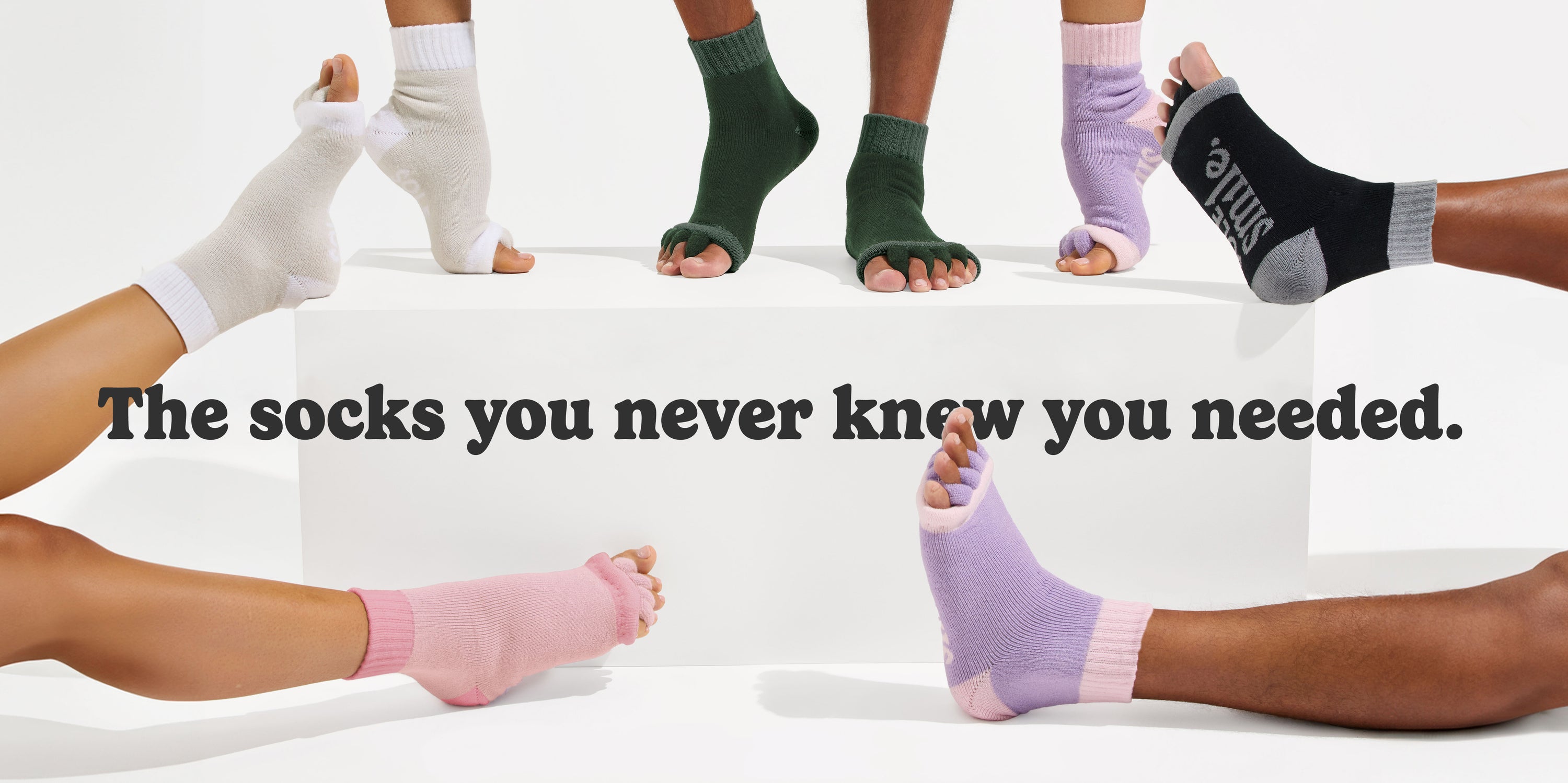 Toe Alignment Socks for Foot Pain Relief – SoleSmile