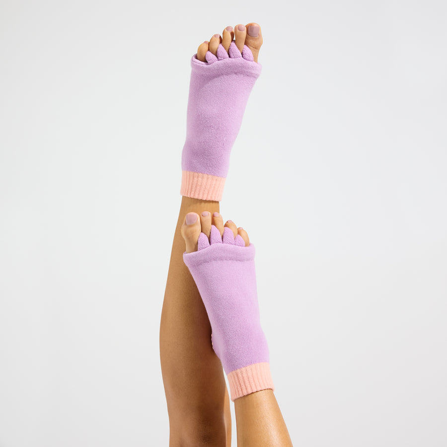 Active Toe Separator Socks - Dawn