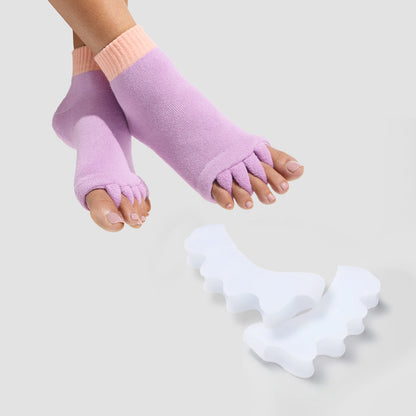 Starter Bundle - Toe Separator Socks + Toe Spacer
