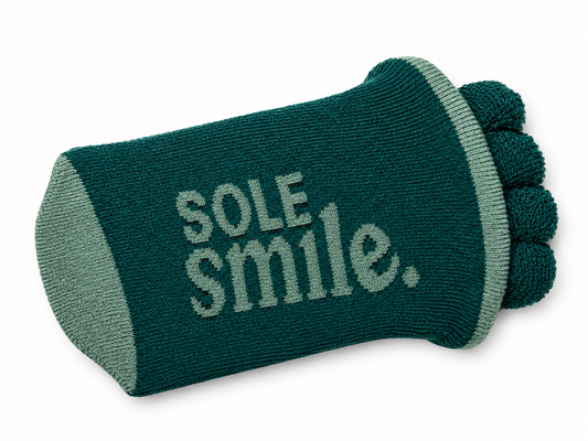 Clearance: Original Toe Separator Socks - Forest